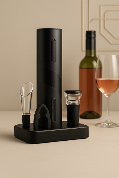 Black Swan™ 5-in-1 Electric Bottle Opener Set